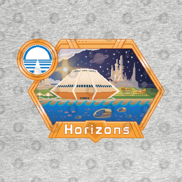 Horizons Pixel Art by retrocot